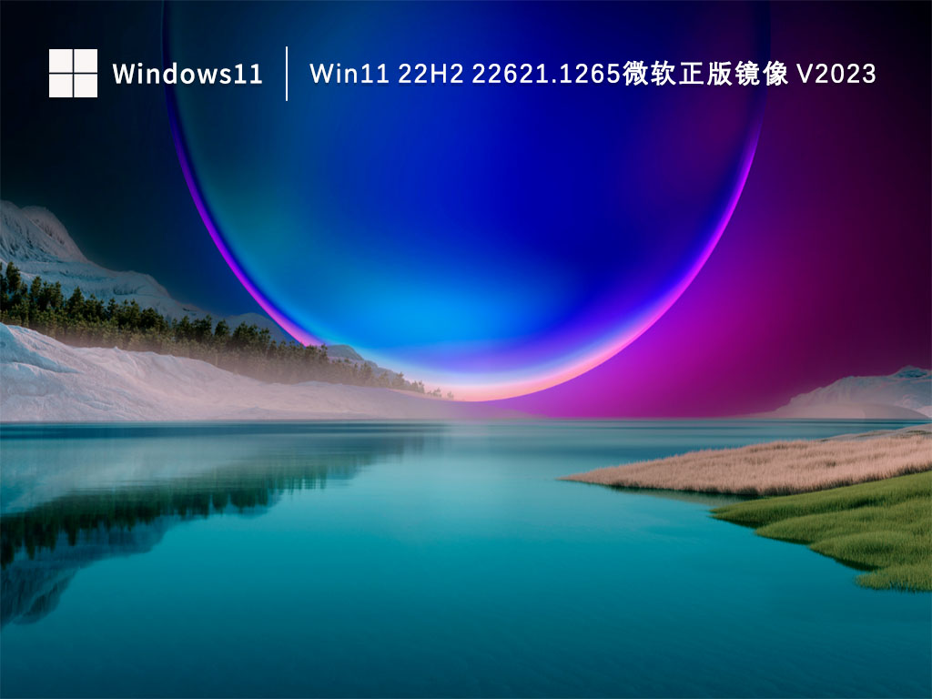 Win11 22H2 22621.1265微软正版镜像 V2023