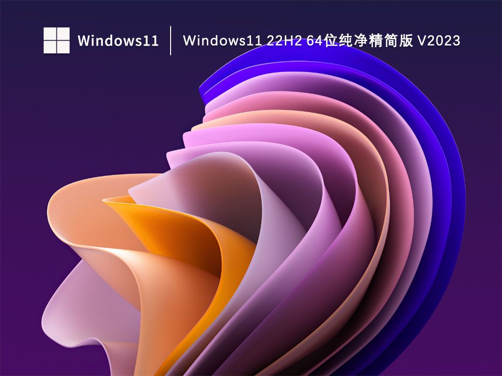Windows11 22H2 64位纯净精简版 