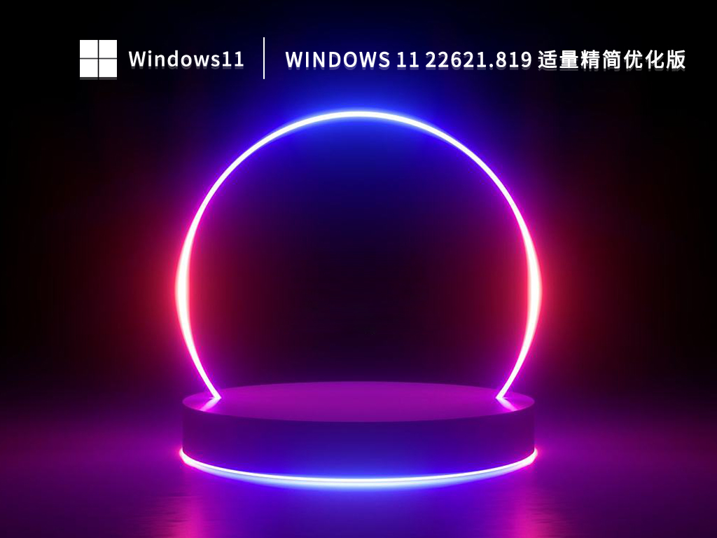 Windows 11 22621.819 适量精简优化版 