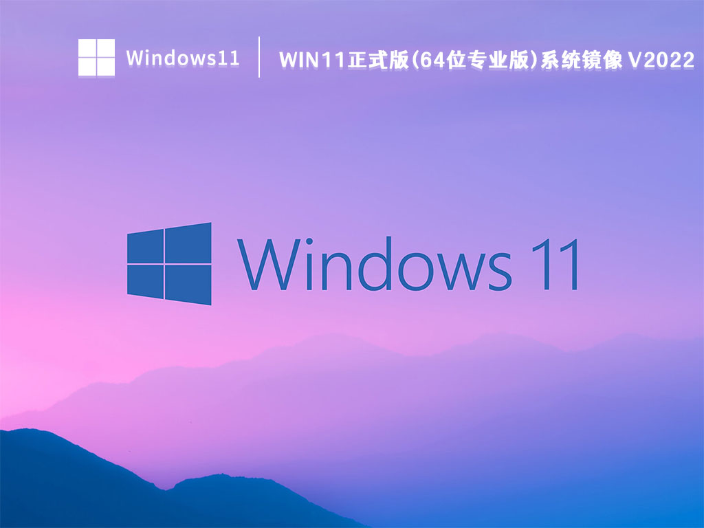 Win11正式版(64位专业版)系统镜像 