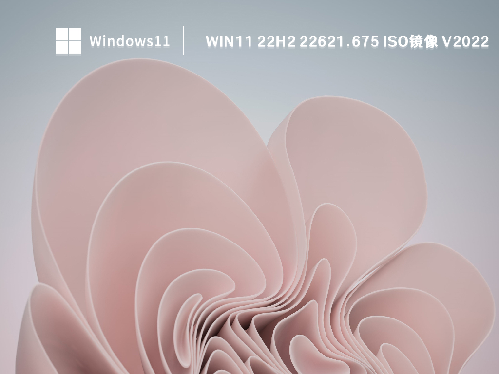 Win11 22H2 22621.675 ISO镜像 V2022