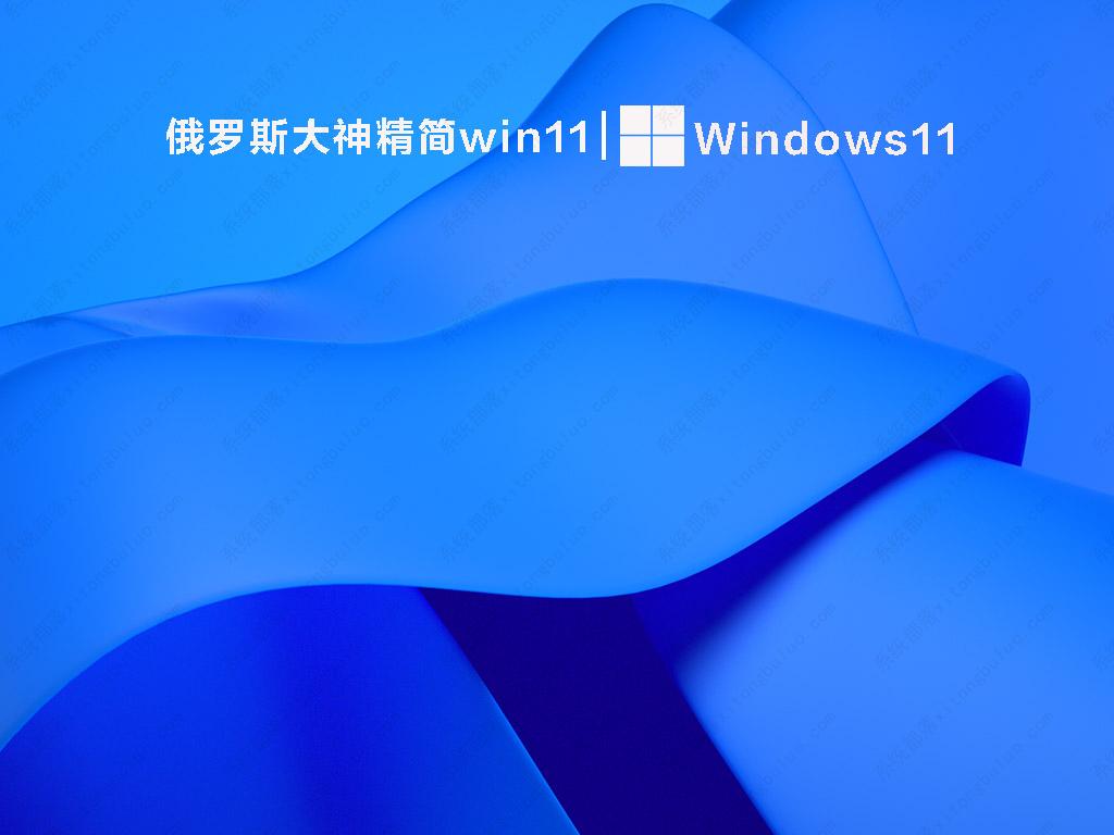 俄罗斯大神精简win11 