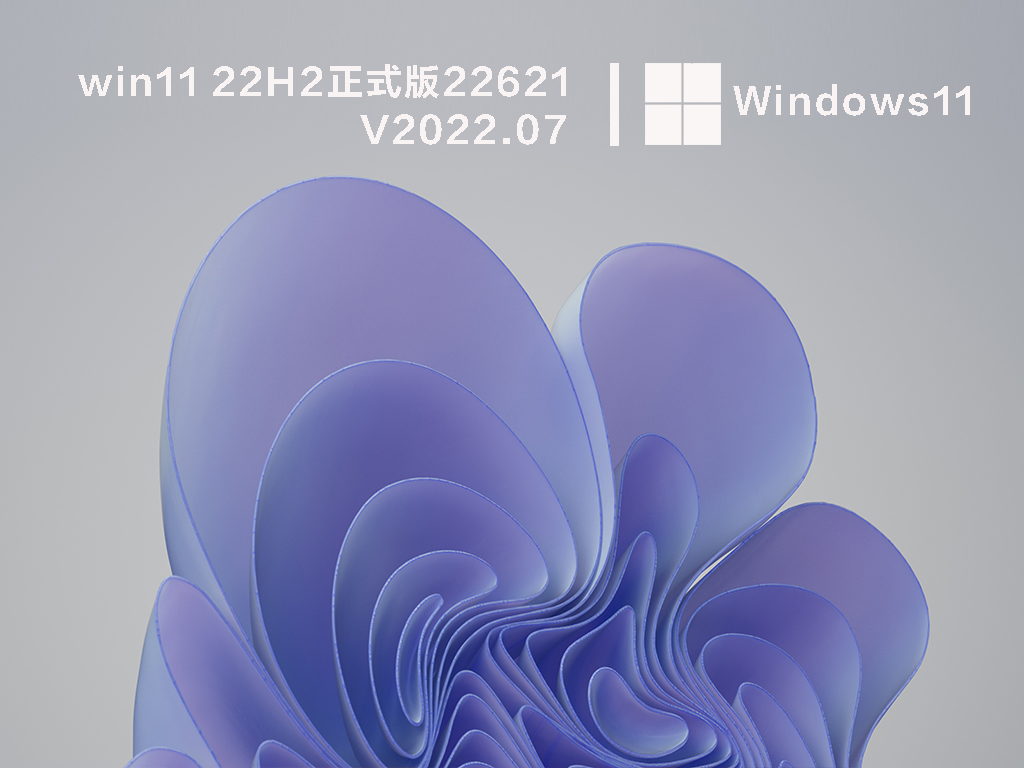 win11 22H2正式版22621 .07