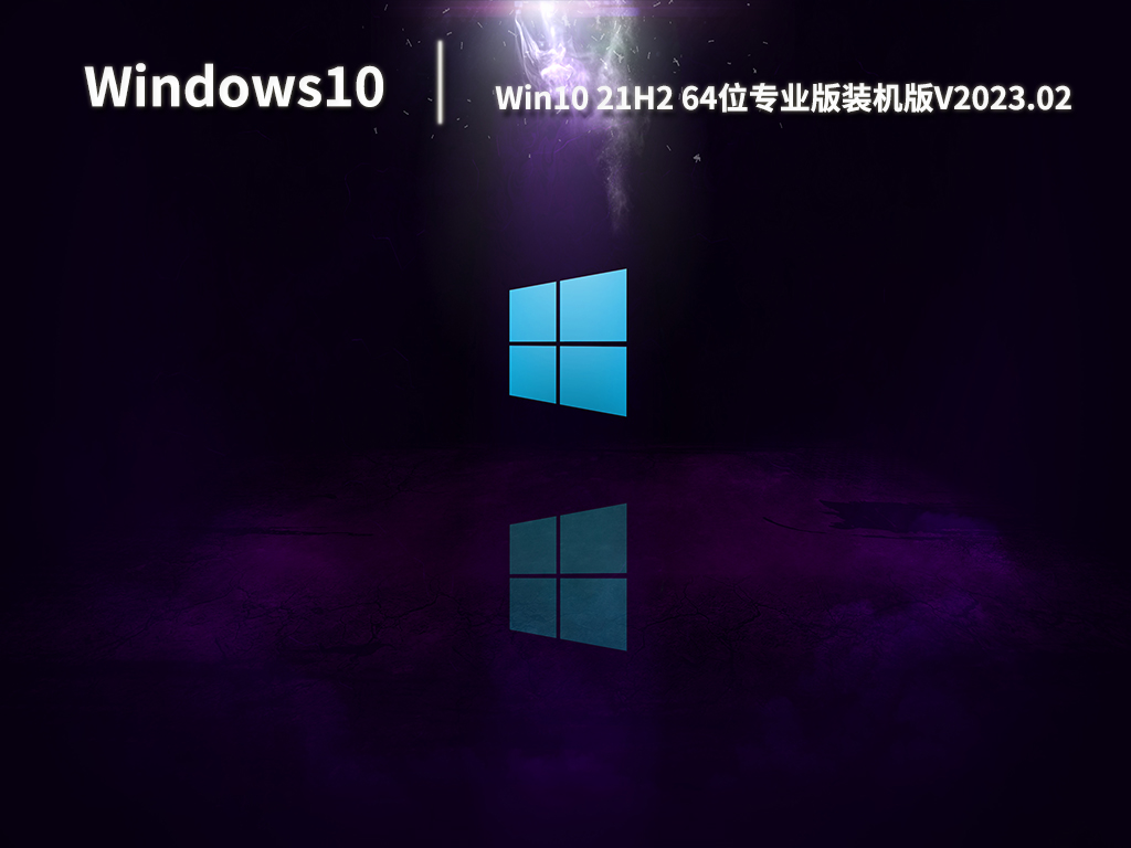Win10 21H2 64位专业版装机版V2023.02