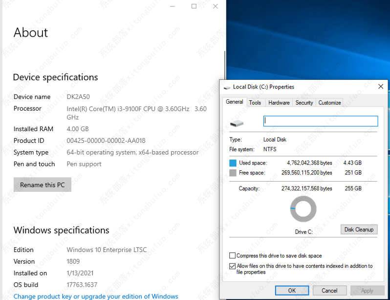 tiny10 Win10 21H2 2209 LTSC版镜像(极限精简)