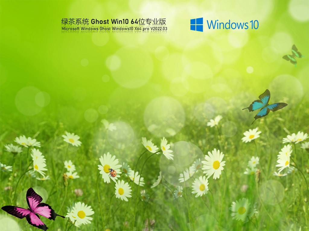 绿茶系统 Ghost Win10  稳定装机版  .03