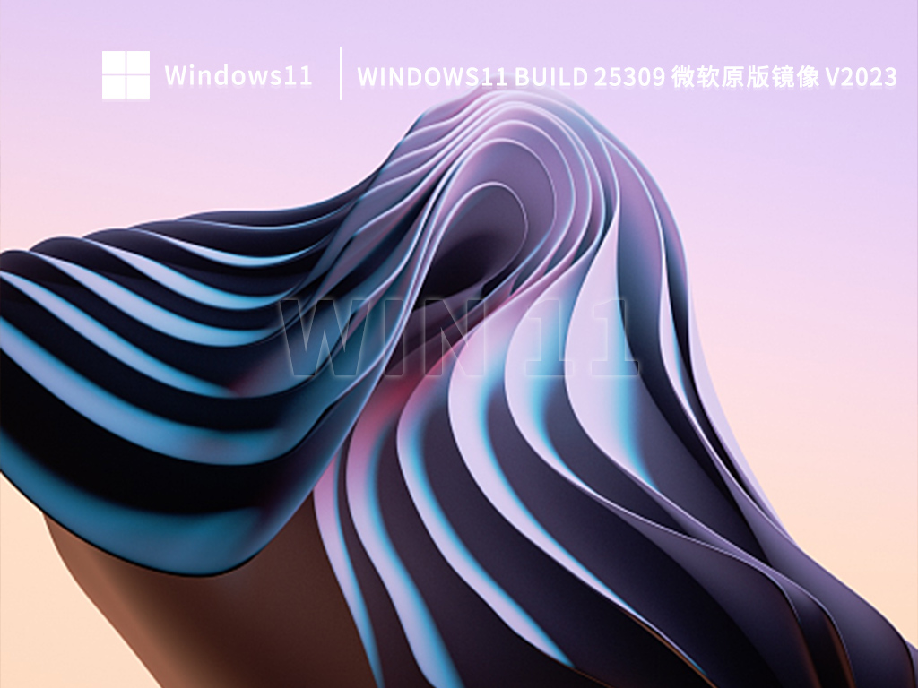 Windows11 build 25309 微软原版镜像 V2023