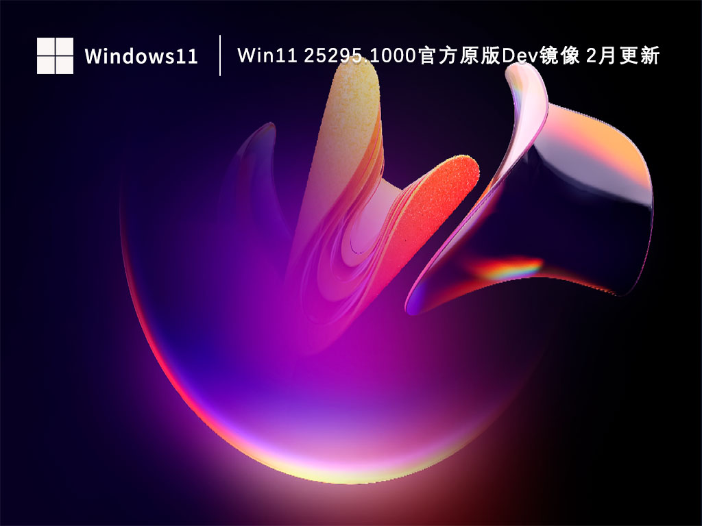 Win11 25295.1000官方原版Dev镜像 2月更新