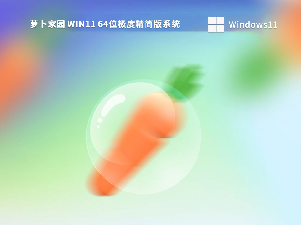 萝卜家园 Win11 64位极度精简版系统 V2022