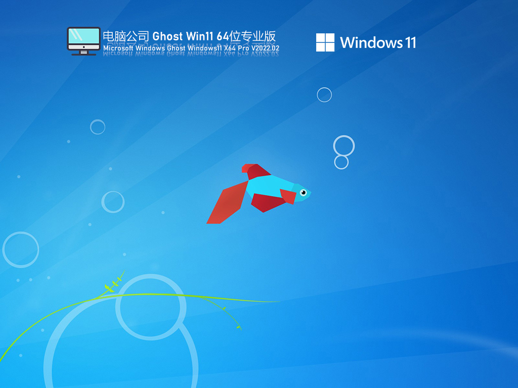 电脑公司 Ghost Win11 64位 正式版 V2022.02